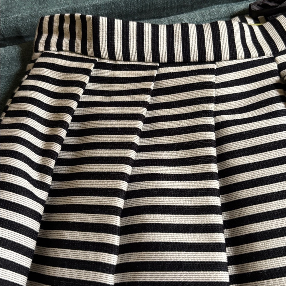 Gianni Bini Black and White Striped skirt - Picture 6 of 6